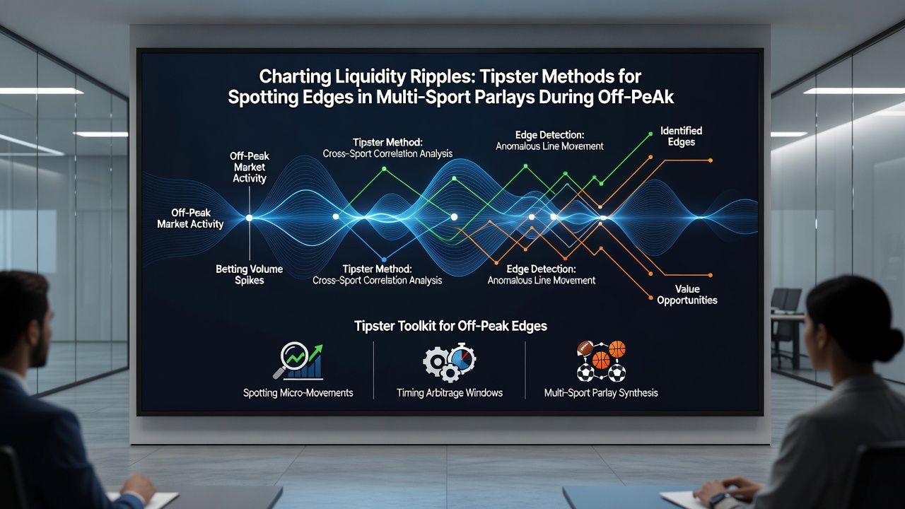 Chart displaying order book depth and ripple effects in off-peak multi-sport parlay markets